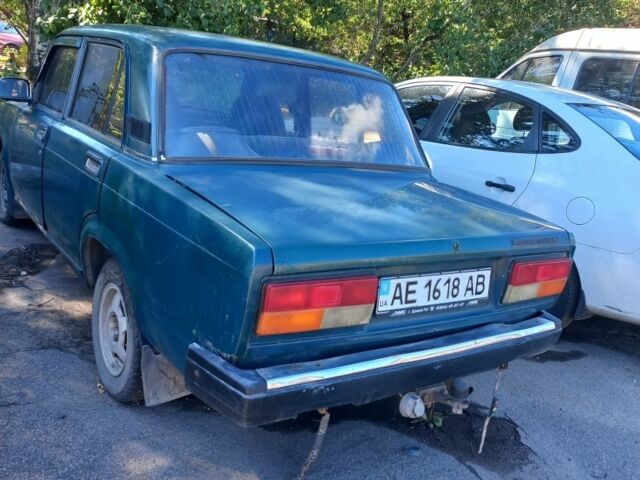 Синий ВАЗ 2107, объемом двигателя 0 л и пробегом 300 тыс. км за 594 $, фото 1 на Automoto.ua