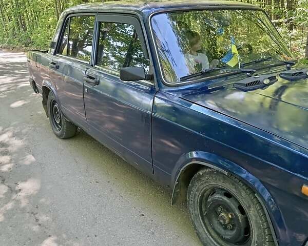 Синий ВАЗ 2107, объемом двигателя 1.5 л и пробегом 213 тыс. км за 440 $, фото 1 на Automoto.ua