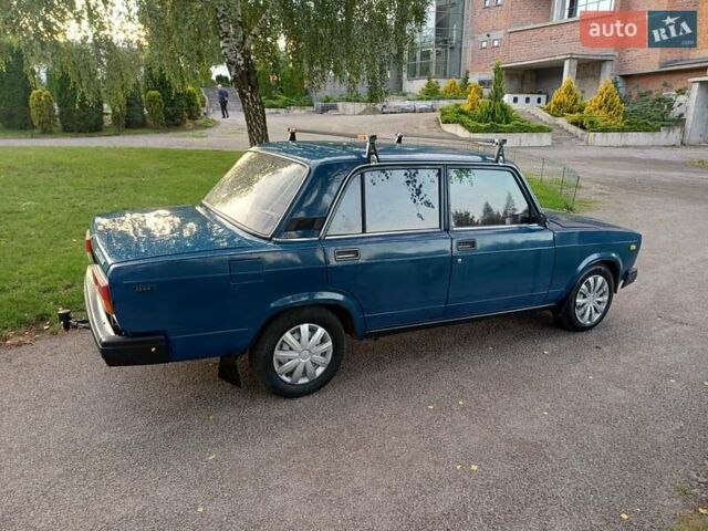 Синій ВАЗ 2107, об'ємом двигуна 1.45 л та пробігом 94 тис. км за 1350 $, фото 9 на Automoto.ua