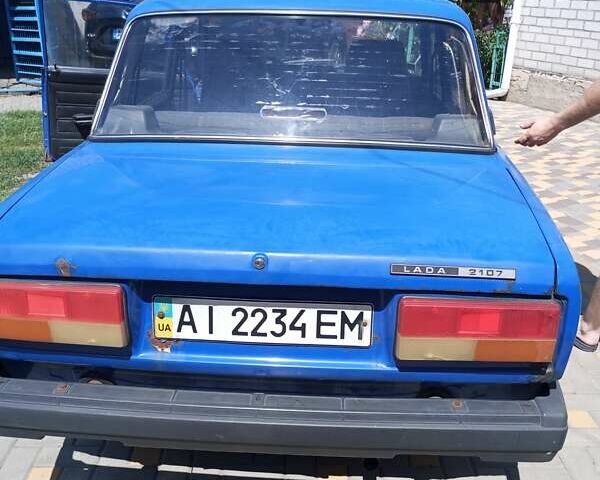 Синий ВАЗ 2107, объемом двигателя 1.45 л и пробегом 267 тыс. км за 800 $, фото 6 на Automoto.ua