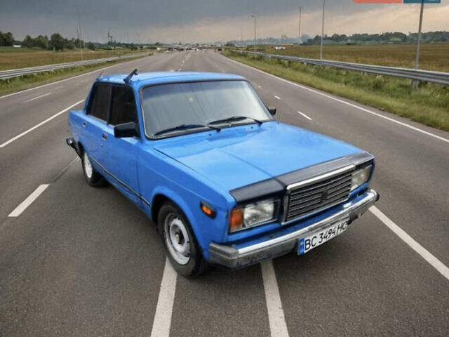 Синий ВАЗ 2107, объемом двигателя 1.5 л и пробегом 250 тыс. км за 520 $, фото 5 на Automoto.ua