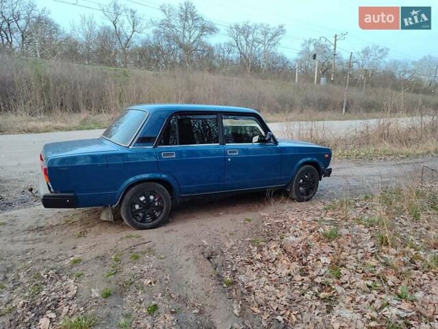 Синій ВАЗ 2107, об'ємом двигуна 1.5 л та пробігом 143 тис. км за 1700 $, фото 2 на Automoto.ua