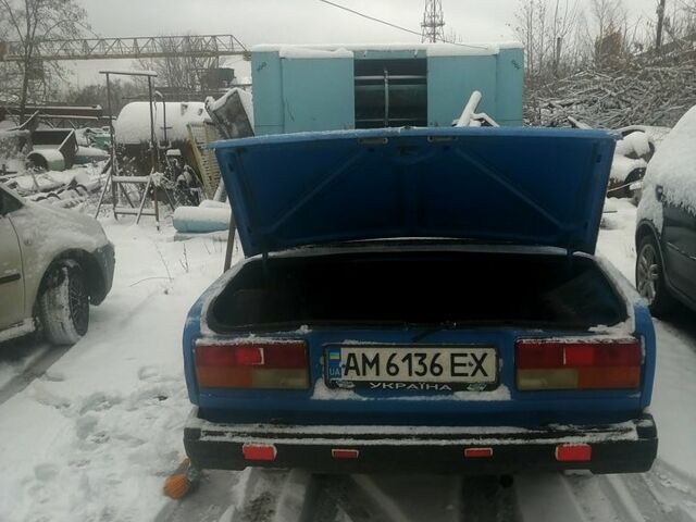 Синий ВАЗ 2107, объемом двигателя 1.5 л и пробегом 1 тыс. км за 800 $, фото 10 на Automoto.ua