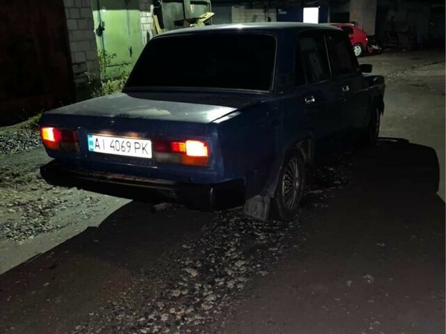 Синий ВАЗ 2107, объемом двигателя 1.5 л и пробегом 77 тыс. км за 1000 $, фото 2 на Automoto.ua