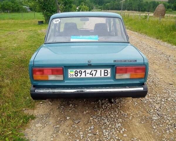 Синий ВАЗ 2107, объемом двигателя 1 л и пробегом 79 тыс. км за 1276 $, фото 2 на Automoto.ua