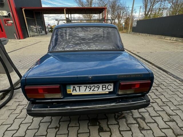 Синий ВАЗ 2107, объемом двигателя 1.5 л и пробегом 40 тыс. км за 1309 $, фото 3 на Automoto.ua