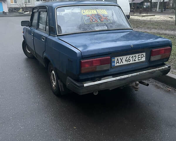 Синий ВАЗ 2107, объемом двигателя 1.45 л и пробегом 100 тыс. км за 550 $, фото 7 на Automoto.ua