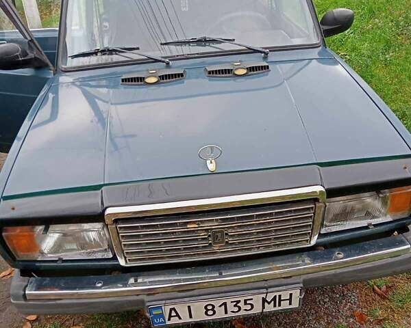 Синий ВАЗ 2107, объемом двигателя 1.45 л и пробегом 80 тыс. км за 1100 $, фото 4 на Automoto.ua