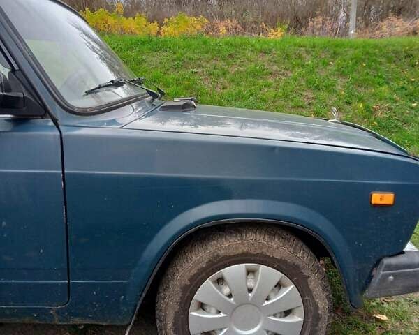 Синий ВАЗ 2107, объемом двигателя 1.45 л и пробегом 80 тыс. км за 1100 $, фото 10 на Automoto.ua
