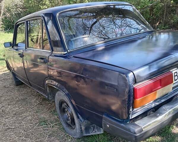 Синий ВАЗ 2107, объемом двигателя 1.5 л и пробегом 213 тыс. км за 440 $, фото 8 на Automoto.ua