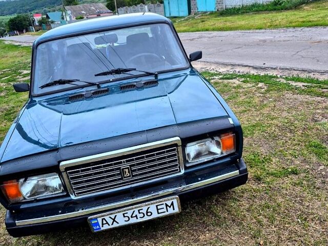 Синий ВАЗ 2107, объемом двигателя 1.5 л и пробегом 40 тыс. км за 1400 $, фото 3 на Automoto.ua