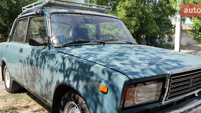 Синий ВАЗ 2107, объемом двигателя 1.57 л и пробегом 50 тыс. км за 1441 $, фото 2 на Automoto.ua