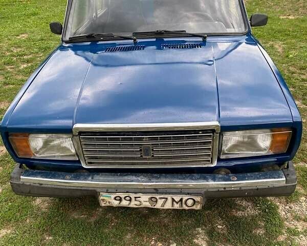 Синий ВАЗ 2107, объемом двигателя 1.3 л и пробегом 82 тыс. км за 730 $, фото 4 на Automoto.ua