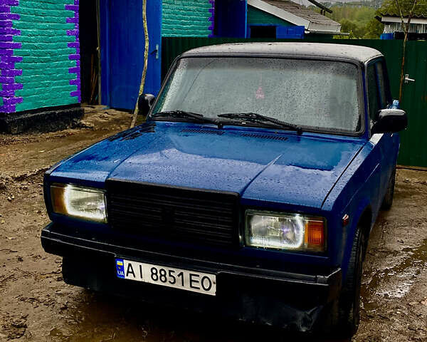 Синий ВАЗ 2107, объемом двигателя 1.57 л и пробегом 81 тыс. км за 900 $, фото 19 на Automoto.ua