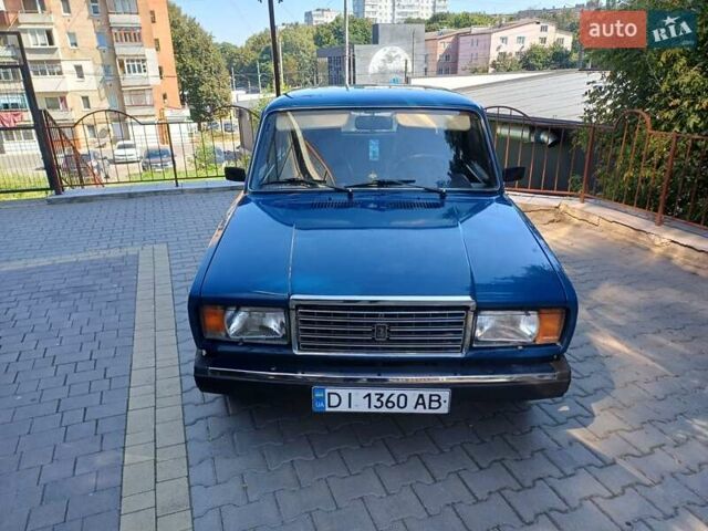 Синий ВАЗ 2107, объемом двигателя 1.5 л и пробегом 94 тыс. км за 1240 $, фото 7 на Automoto.ua