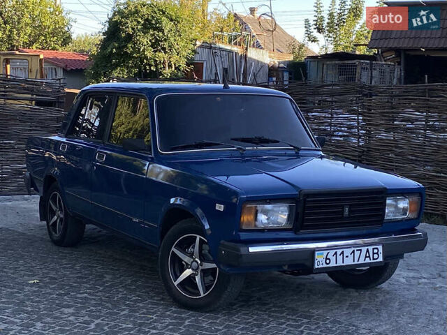 Синий ВАЗ 2107, объемом двигателя 0 л и пробегом 160 тыс. км за 1800 $, фото 4 на Automoto.ua
