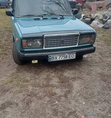 Синий ВАЗ 2107, объемом двигателя 1.45 л и пробегом 120 тыс. км за 1150 $, фото 4 на Automoto.ua