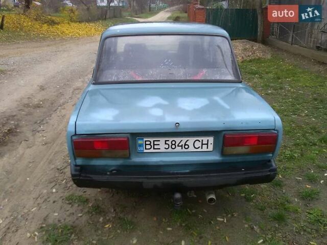 Синий ВАЗ 2107, объемом двигателя 1.45 л и пробегом 76 тыс. км за 500 $, фото 4 на Automoto.ua