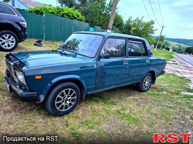 Синий ВАЗ 2107, объемом двигателя 1.5 л и пробегом 40 тыс. км за 1400 $, фото 2 на Automoto.ua
