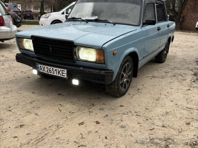 Синий ВАЗ 2107, объемом двигателя 1.5 л и пробегом 250 тыс. км за 1100 $, фото 5 на Automoto.ua