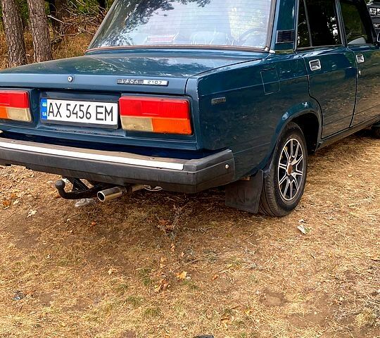 Синий ВАЗ 2107, объемом двигателя 1.5 л и пробегом 42 тыс. км за 1300 $, фото 1 на Automoto.ua