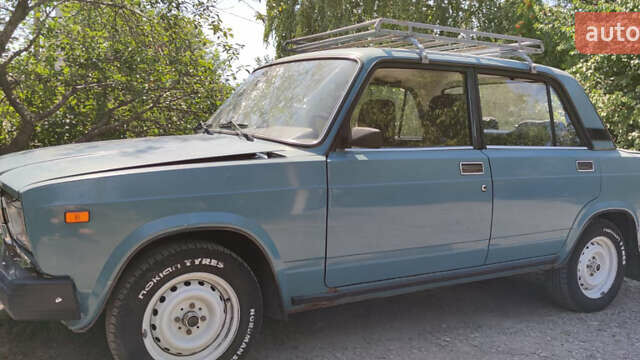 Синий ВАЗ 2107, объемом двигателя 1.57 л и пробегом 50 тыс. км за 1441 $, фото 1 на Automoto.ua