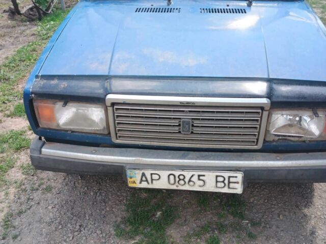 Синий ВАЗ 2107, объемом двигателя 1.5 л и пробегом 36 тыс. км за 400 $, фото 4 на Automoto.ua