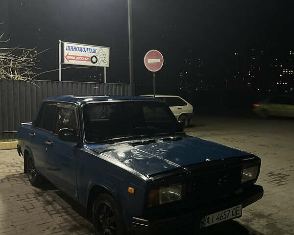 Синий ВАЗ 2107, объемом двигателя 1.5 л и пробегом 268 тыс. км за 1100 $, фото 3 на Automoto.ua