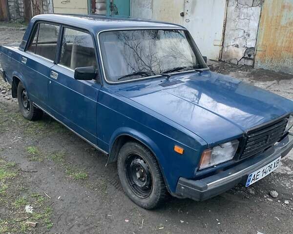 Синий ВАЗ 2107, объемом двигателя 1.5 л и пробегом 101 тыс. км за 1199 $, фото 1 на Automoto.ua