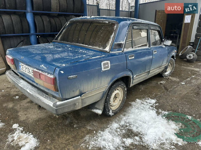 Синий ВАЗ 2107, объемом двигателя 1.45 л и пробегом 100 тыс. км за 750 $, фото 2 на Automoto.ua