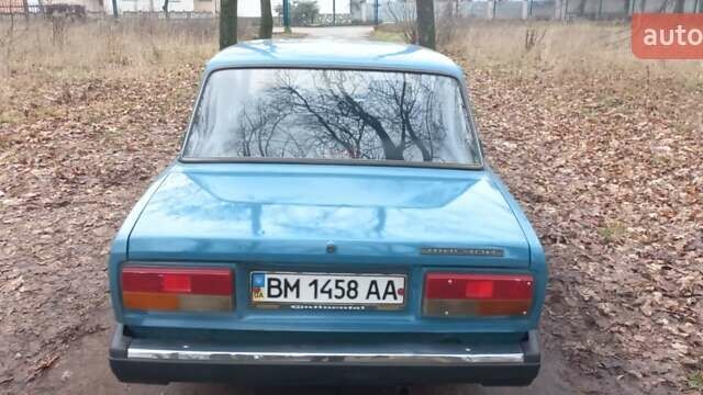 Синий ВАЗ 2107, объемом двигателя 1.5 л и пробегом 51 тыс. км за 1100 $, фото 4 на Automoto.ua