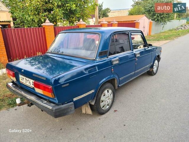 Синий ВАЗ 2107, объемом двигателя 1.5 л и пробегом 153 тыс. км за 1100 $, фото 16 на Automoto.ua