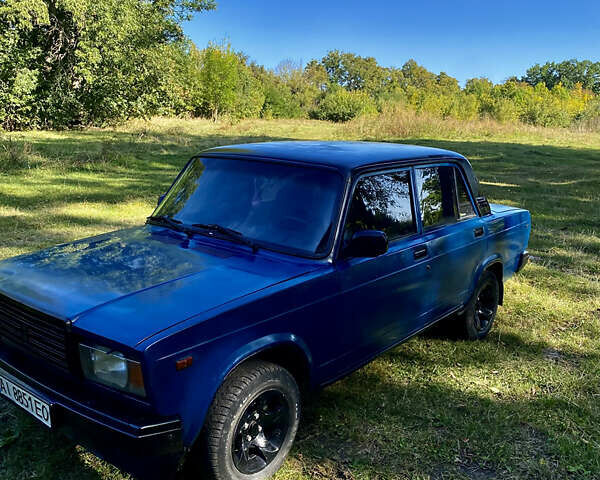 Синий ВАЗ 2107, объемом двигателя 1.57 л и пробегом 81 тыс. км за 900 $, фото 15 на Automoto.ua