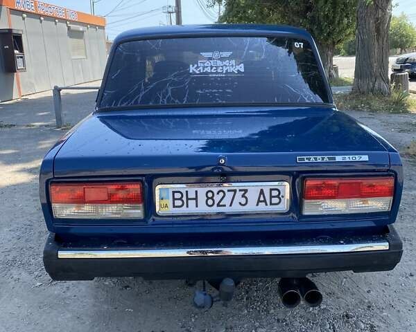 Синий ВАЗ 2107, объемом двигателя 0 л и пробегом 60 тыс. км за 1400 $, фото 2 на Automoto.ua
