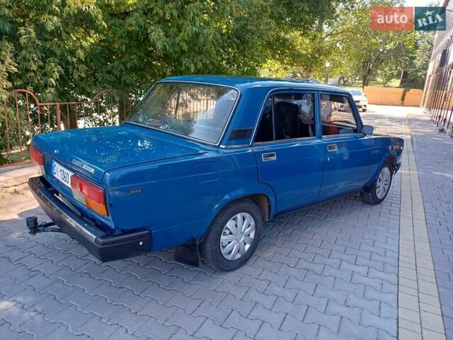 Синий ВАЗ 2107, объемом двигателя 1.5 л и пробегом 94 тыс. км за 1240 $, фото 6 на Automoto.ua