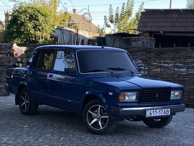 Синий ВАЗ 2107, объемом двигателя 1.5 л и пробегом 160 тыс. км за 1800 $, фото 3 на Automoto.ua