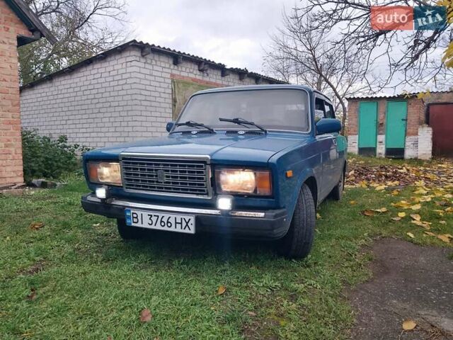 ВАЗ 2107 2004 в Онуфриевке на Automoto.ua Синий ВАЗ 2107, объемом двигателя 1.45 л и пробегом 270 тыс. км за 1400 $, фото 16 на Automoto.ua