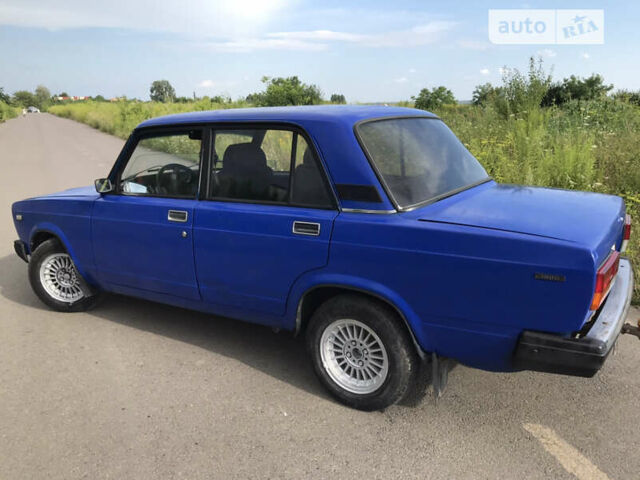 Синий ВАЗ 2107, объемом двигателя 1.5 л и пробегом 160 тыс. км за 1100 $, фото 3 на Automoto.ua