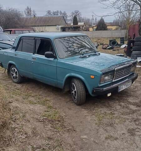 Синий ВАЗ 2107, объемом двигателя 1.45 л и пробегом 120 тыс. км за 1150 $, фото 3 на Automoto.ua