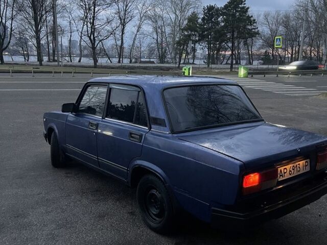 Синий ВАЗ 2107, объемом двигателя 1.5 л и пробегом 160 тыс. км за 947 $, фото 4 на Automoto.ua