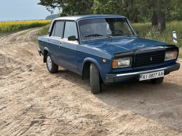 Синій ВАЗ 2107, об'ємом двигуна 1.7 л та пробігом 95 тис. км за 850 $, фото 1 на Automoto.ua