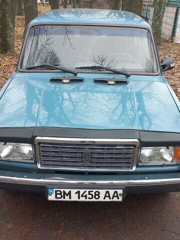 Синий ВАЗ 2107, объемом двигателя 1.5 л и пробегом 51 тыс. км за 1100 $, фото 5 на Automoto.ua