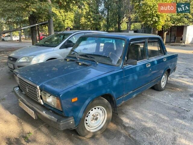 ВАЗ 2107 2004 в Днепре (Днепропетровске) на Automoto.ua Синий ВАЗ 2107, объемом двигателя 1.5 л и пробегом 224 тыс. км за 1340 $, фото 1 на Automoto.ua
