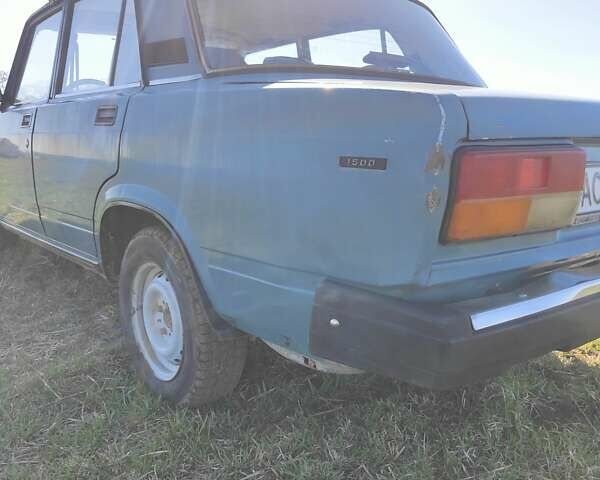 Синий ВАЗ 2107, объемом двигателя 1.5 л и пробегом 172 тыс. км за 600 $, фото 12 на Automoto.ua
