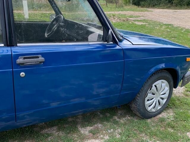 Синий ВАЗ 2107, объемом двигателя 0 л и пробегом 82 тыс. км за 850 $, фото 5 на Automoto.ua