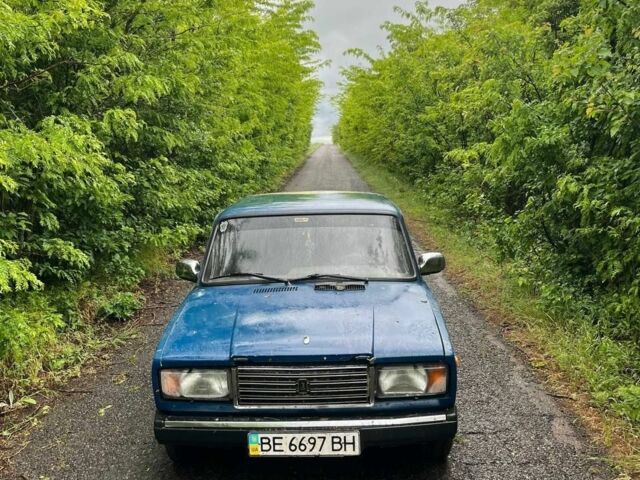 Синій ВАЗ 2107, об'ємом двигуна 1.7 л та пробігом 36 тис. км за 553 $, фото 7 на Automoto.ua