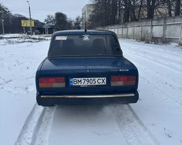 Синій ВАЗ 2107, об'ємом двигуна 1.45 л та пробігом 23 тис. км за 1400 $, фото 7 на Automoto.ua