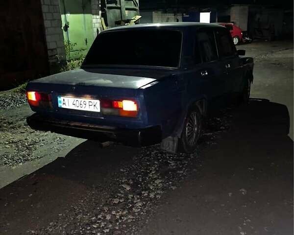 Синий ВАЗ 2107, объемом двигателя 1.5 л и пробегом 77 тыс. км за 1000 $, фото 1 на Automoto.ua