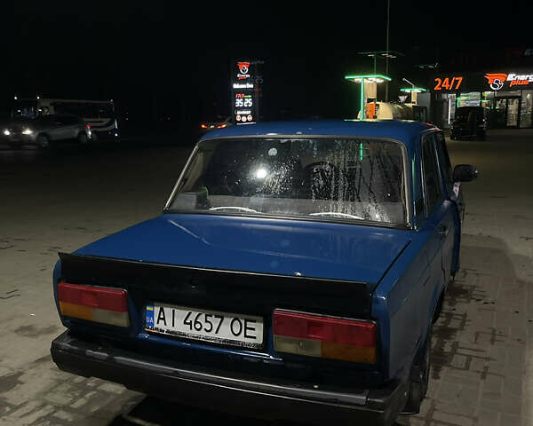 Синий ВАЗ 2107, объемом двигателя 1.5 л и пробегом 268 тыс. км за 1100 $, фото 6 на Automoto.ua