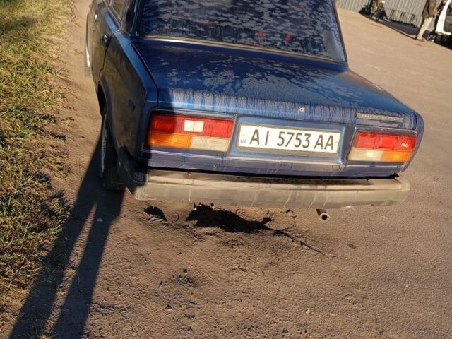 Синій ВАЗ 2107, об'ємом двигуна 1.5 л та пробігом 86 тис. км за 971 $, фото 3 на Automoto.ua